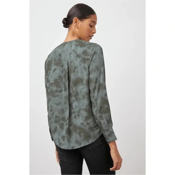 Rails Hillary Slate tie dye blouse - Picture 2 of 13